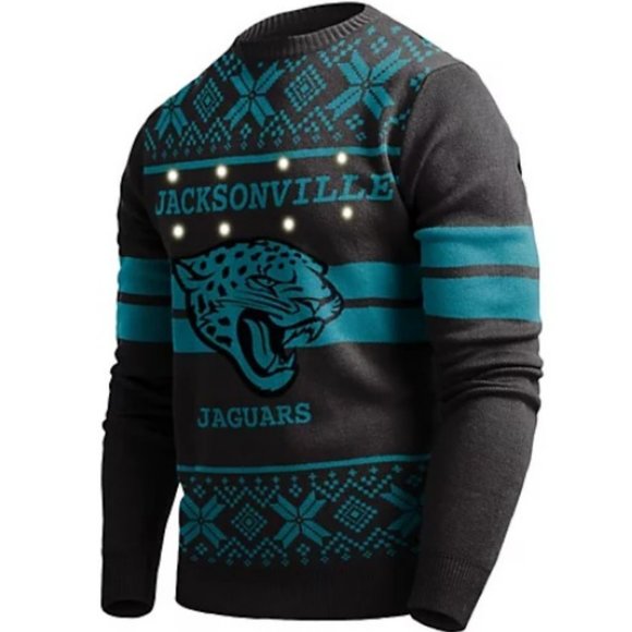 NFL Other - NFL LED Lighted Men's Ugly Sweater Jacksonville Jaguars  9035